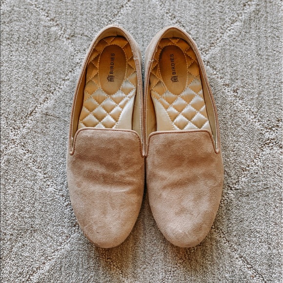Birdies Shoes Birdies Slippers The Starling In Latte Sz